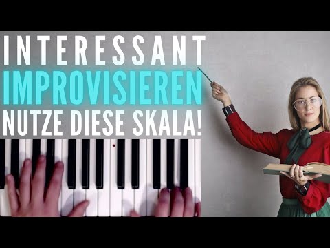 INTERESSANT auf dem Klavier IMPROVISIEREN - nutze diese Skala!