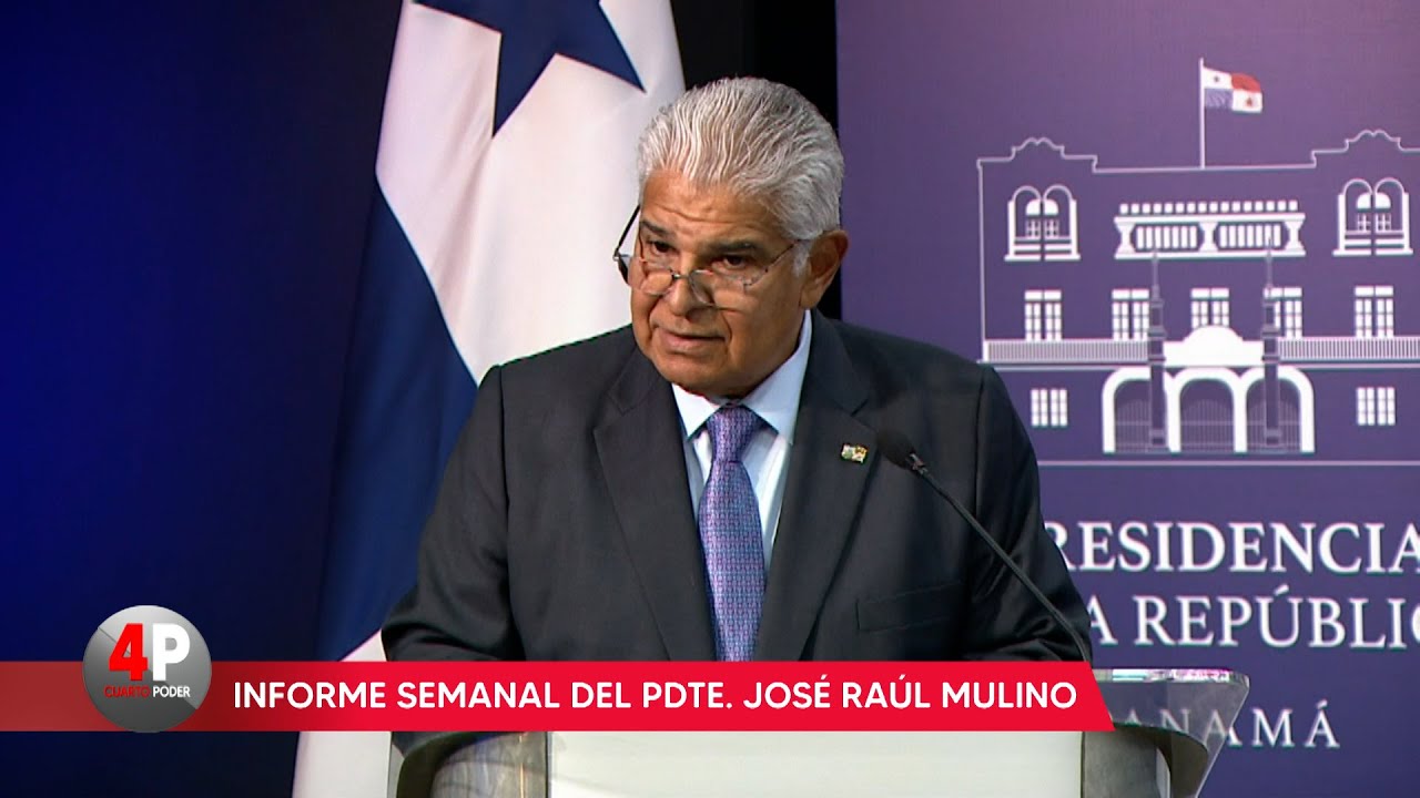 Conferencia del presidente de Panamá, José Raúl Mulino: 20 de marzo de 2025