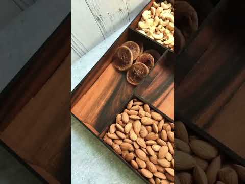 DRY FRUITS TRAY PACKING| DRY FRUIT HAMPER| #trending#trendingshorts#shortsvideo #bts