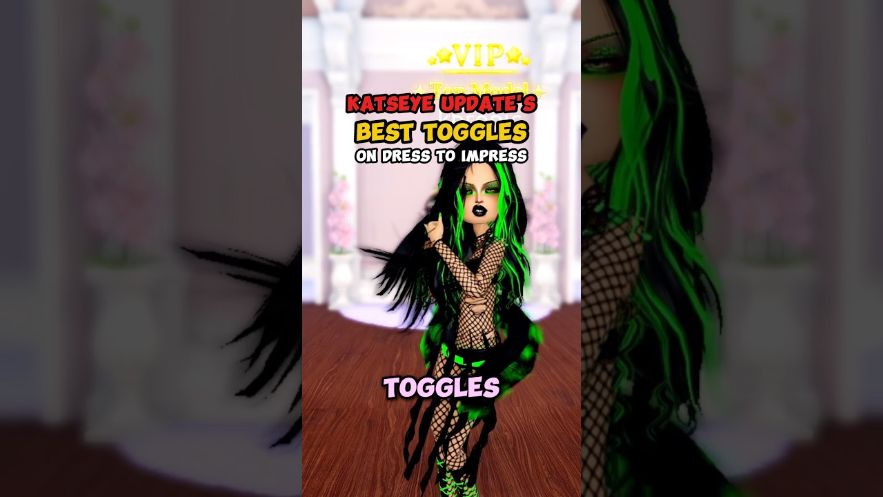 NEW Toggles YOU Need to Use on Dress to Impress #dresstoimpress #roblox #dti