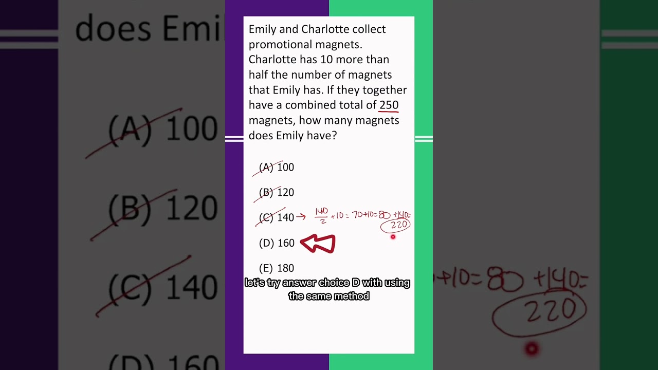 Part 2 of our backsolving problem. Have you seen part 1? #shorts