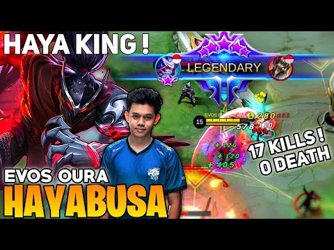 17 KILL No Death! Hayabusa Perfect Gameplay | By BIAWAK BATAM aka Oura - Mobile Legends
