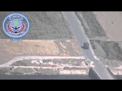 استهداف سيارة لقوات النظام بصاروخ تاو من قبل الفرقة الأولى الساحلية في محافظة اللاذقية