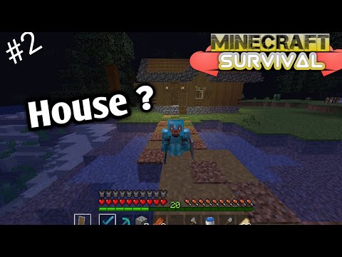 SHOCKING: Insane Survival House & Diamond Armor in Minecraft (Hindi)