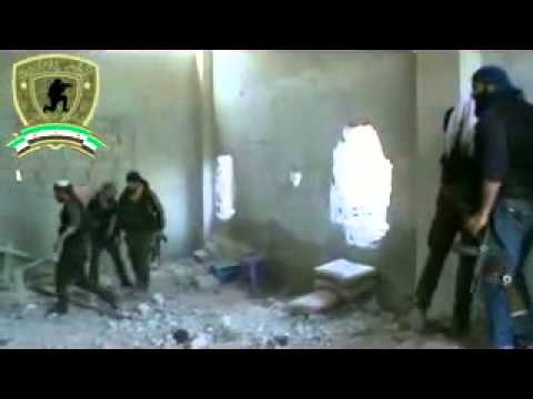 اقتحام مقرات قوات النظام من قبل ألوية أبابيل حوران في العسالي