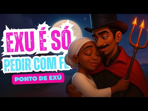 É SÓ PEDIR COM FÉ PRA EXU  PONTO DE TRANCA RUAS | Umbanda só para Baixinhos #pontosdeumbanda