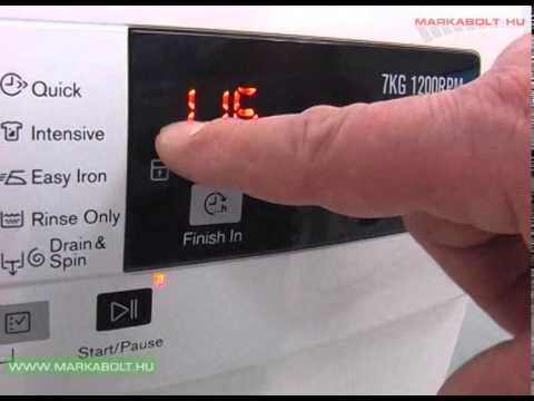 Electrolux EWF1274BW mosógép Márkabolt