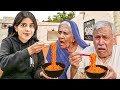 Villagers Try KOREAN Noodles