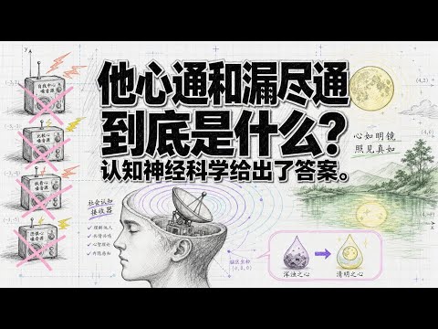 他心通 vs 漏尽通 | 脑科学揭秘读心术真相 | 王利杰深度解析