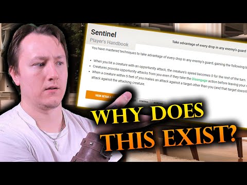 SENTINEL IS A STUPID FEAT AND I HATE IT