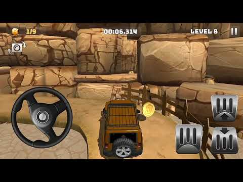 Mountain Climb 4X4 - New paint on car Android Gameplay #1