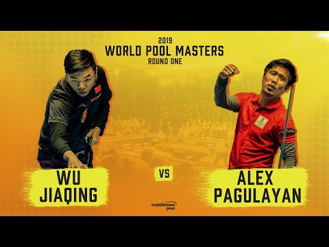 Wu Jiaqing vs Alex Pagulayan | 2019 World Pool Masters