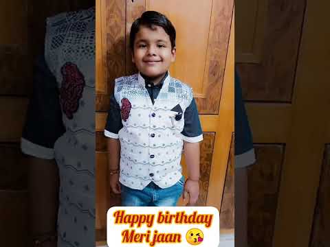 Happy birthday Rushil #birthdaystatus #viralshorts