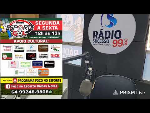 Transmissão ao vivo de Programa Foco No Esporte Caldas Novas