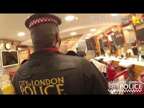 City of London Police - Barbershop fined