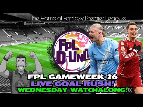 FPL GW26 WIRTZ MASTERCLASS? 🎲🧙‍♂️🙏 | GOAL RUSH WATCH ALONG🚨 | Fantasy Premier League Tips 25/26