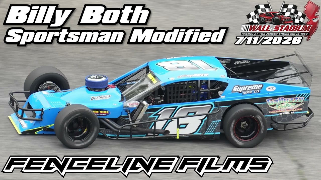 Billy Both Sportsman Modified at Wall Stadium
