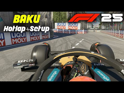 F1 25 Baku Setup + Track Guide