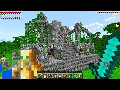 Do NOT Enter The LOST TEMPLE in Minecraft Pocket Edition!!!