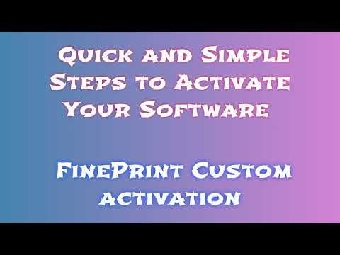 Effortless Installation Guide for FinePrint