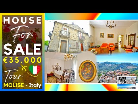 Cheap Stone House for Sale in Italy Near the Sea – Molise Gem with 3 Bedrooms and Original Floors
