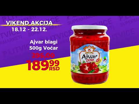 Plitvice Supermarketi | Vikend Akcija  -  18.12-22.12.
