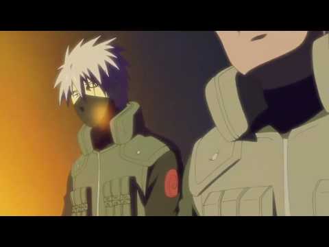 Kakashi meets his father (aka white fang)