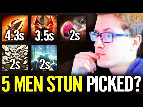 STUN FOREVER - WTF!? 100% Disable Cancer PICK Dota 2 match by Miracle