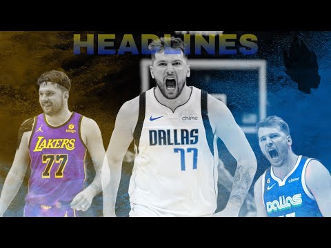 Luka Doncic NBA Mix 2025 - “Headlines” - Drake ( Welcome To Los Angeles Lakers Hype Video!!!)