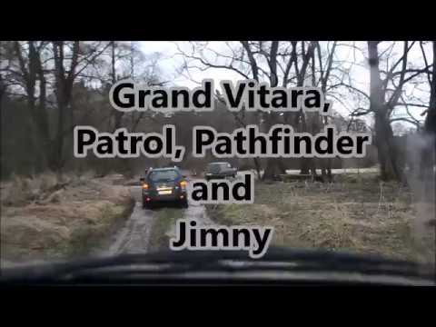 Grand Vitara, Patrol, Pathfinder and Jimny