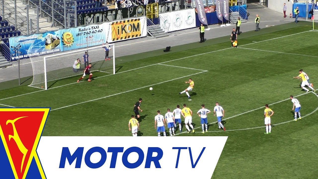 WIDEO: Motor Lublin - Hutnik Kraków 2-0 [BRAMKI]