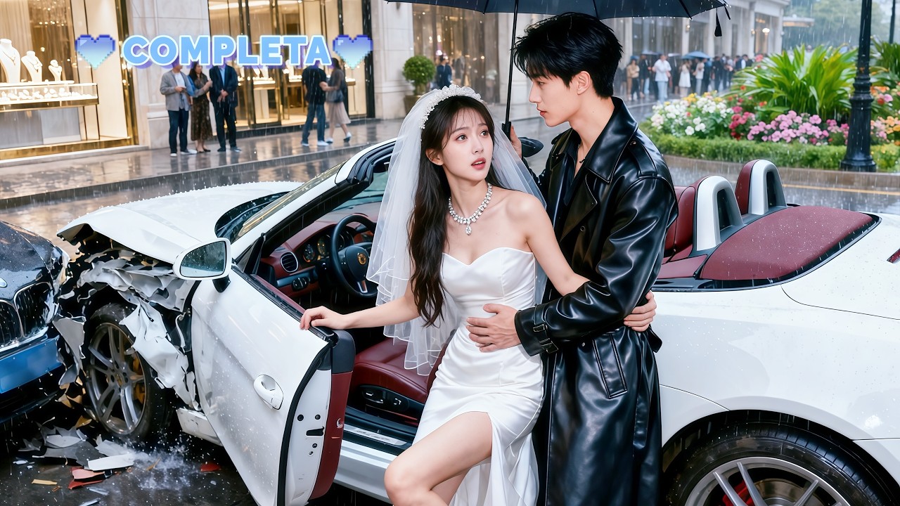 🧸A garota colide com o carro do CEO frio, todos acham que ela acabou, mas o CEO se apaixona por ela!