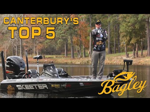 Scott Canterbury’s Top 5 Bagley Crankbaits