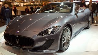 Maserati GranCabrio Sport 2016 In detail review walkaround Exterior