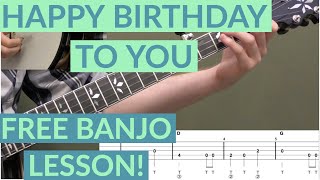 Happy Birthday To You Beginner Banjo Lesson