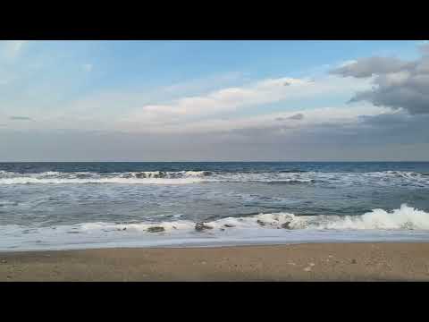 Peaceful Beach Vibes: Blue Sky & Calm Waters for Total Relaxation