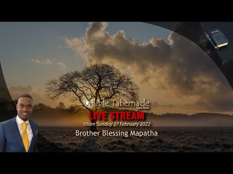 2022-0227AM - Pastor Blessing Mapatha - The Logos Becoming Material