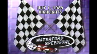 Speedbowl Highlights 07-01-89 (WTWS)