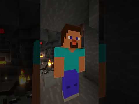 Brou - Steve Save Rikka from Pillagers - Minecraft animation #shorts