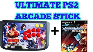 * HORI PS2 ARCADE STICK  +  THUNDER FORCE VI *  -A MATCH MADE IN HEAVEN-