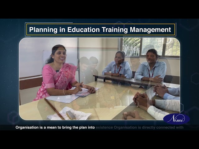 Organization and management of instructional functions PART - A