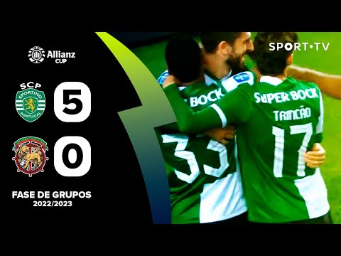 Resumo: Sporting 5-0 Marítimo - Allianz Cup | SPORT TV