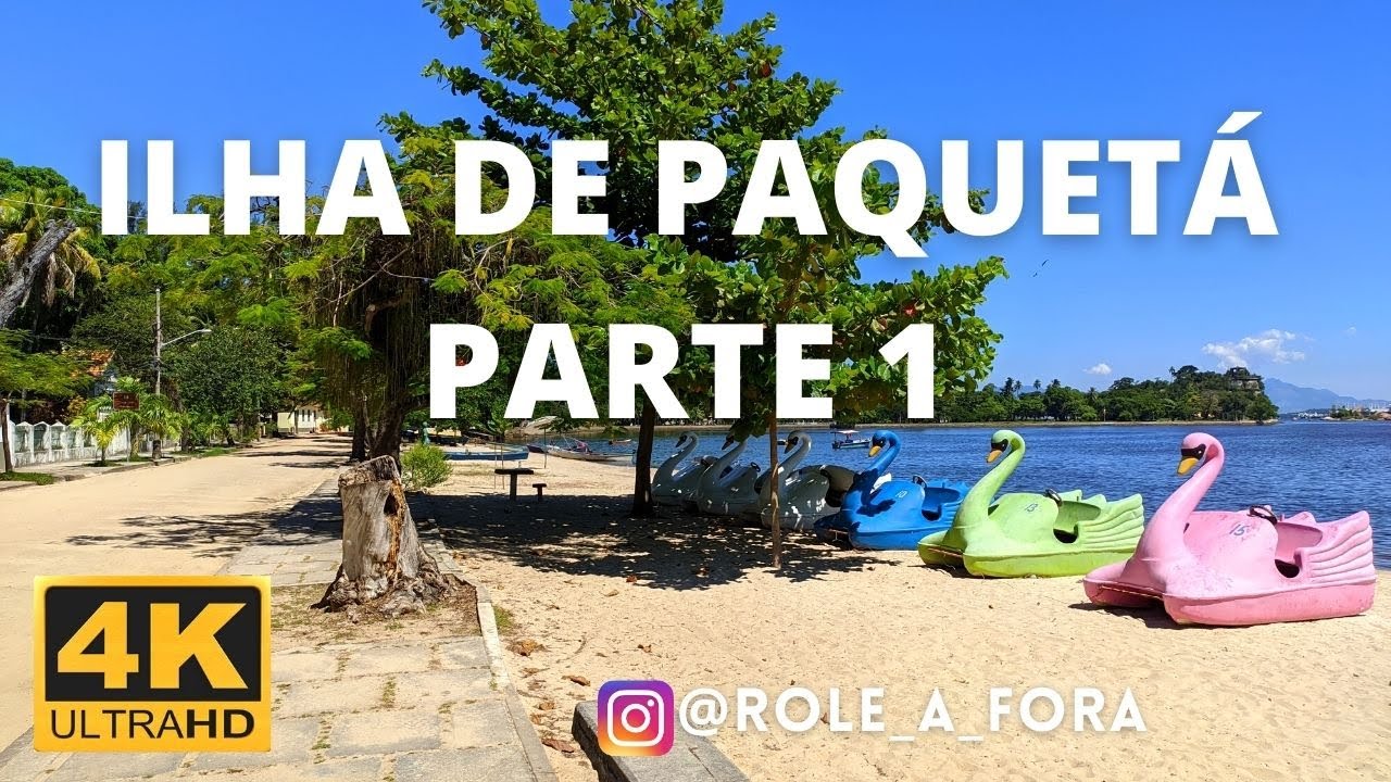 volta completa na ilha de Paquetá parte 1 #ilhadepaqueta #4k #riodejaneiro