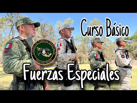 #GuardiaNacional en el Curso Básico de #FuerzasEspeciales.