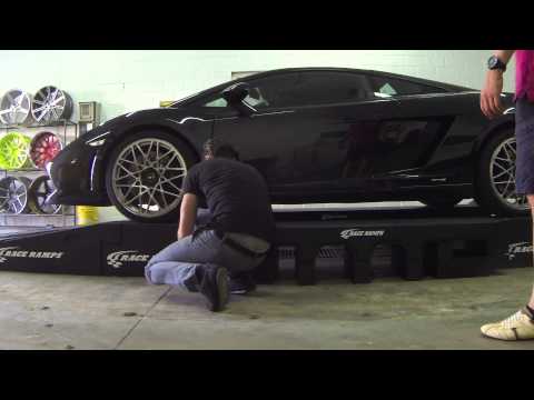 RaceRamps Portable Pitstop Setup