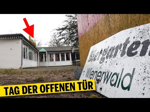 Tag der offenen Tür in einem verlassenen