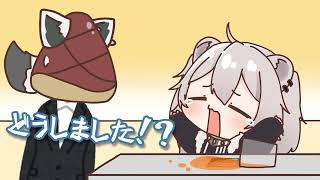 助けを求める幼児ししろ【獅白ぼたん】【ホロライブ】【hololive】【手描き】【切り抜き】