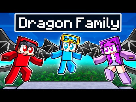 Nico has a DRAGON FAMILY in Minecraft!