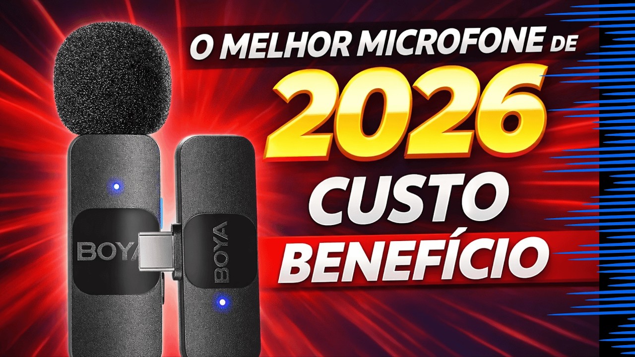 BOYA BY-V10 - UAU! Microfone sem Fio Bom e Barato Lançamento| boya por-v | Episódio: 5058