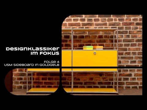 Das USM Sideboard in goldgelb- DIF Folge 4